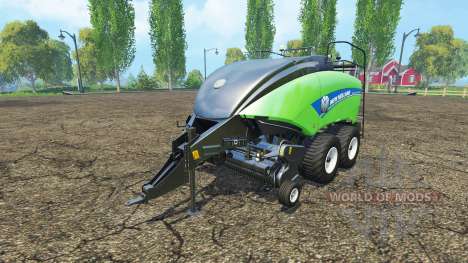 New Holland BigBaler 1290 gras bale v4.0 pour Farming Simulator 2015