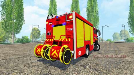MAN TGM Belgian Fire Department für Farming Simulator 2015