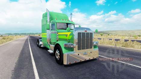 La peau des Lignes de 3 sur le camion Peterbilt  pour American Truck Simulator