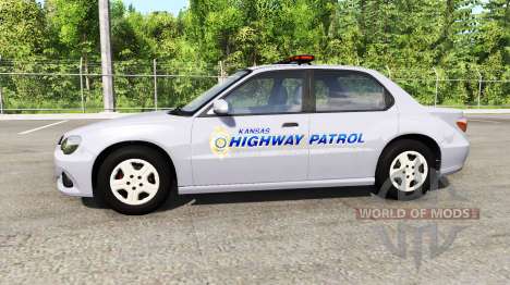 Hirochi Sunburst kansas highway patrol pour BeamNG Drive