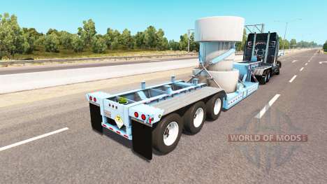 Low sweep mit einer Ladung von nuklearen Abfälle für American Truck Simulator