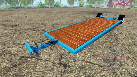 Low platform trailer v2.0 für Farming Simulator 2015