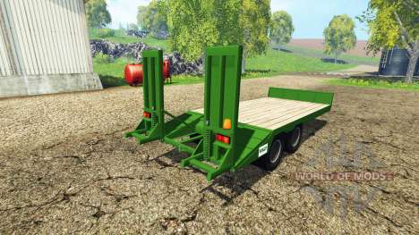 Lowboy trailer Fendt für Farming Simulator 2015