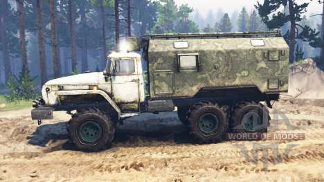 Ural 4320-10 UdSSR für Spin Tires
