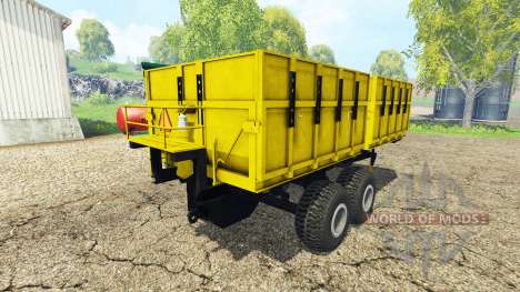 PTS 9 yellow pour Farming Simulator 2015