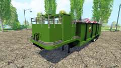 Separarately semi-trailer v1.1 für Farming Simulator 2015