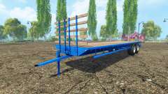 Die Plattform-Anhänger für Farming Simulator 2015