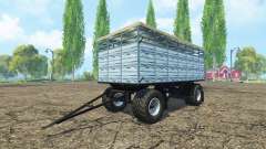 Remorque pour le transport de bétail v3.0 pour Farming Simulator 2015