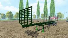 Semi-trailer timber pour Farming Simulator 2015