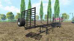 Semi-trailer-Holz für Farming Simulator 2015
