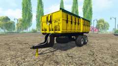 PTS 9 yellow pour Farming Simulator 2015