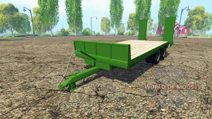 Lowboy trailer Fendt für Farming Simulator 2015