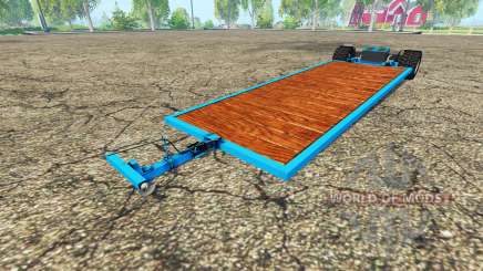 Low platform trailer v3.0 pour Farming Simulator 2015