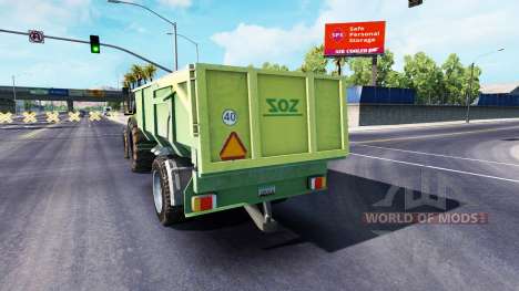 John Deere in traffic pour American Truck Simulator