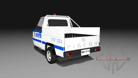 Ibishu Pigeon New York Police Department v2.5 pour BeamNG Drive