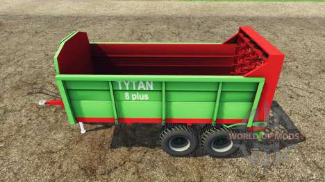Unia Tytan 8 plus für Farming Simulator 2015