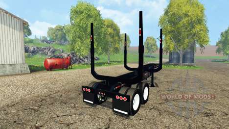 Logging semitrailer für Farming Simulator 2015