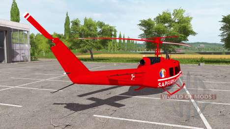 Bell UH-1D sapeurs-pompiers für Farming Simulator 2017