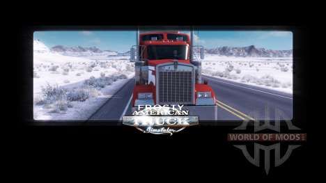 Glacial de l'hiver v2.1 pour American Truck Simulator