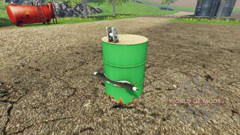 Barrel weight pour Farming Simulator 2015