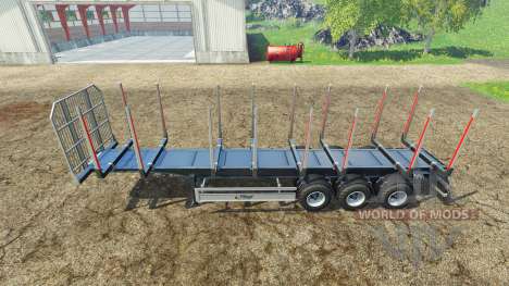 Timber semitrailer autoload Fliegl für Farming Simulator 2015