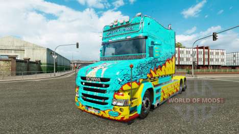 La peau McKays par Vince tracteur Scania T pour Euro Truck Simulator 2