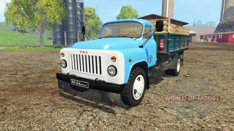 GAZ 53 bleu pour Farming Simulator 2015
