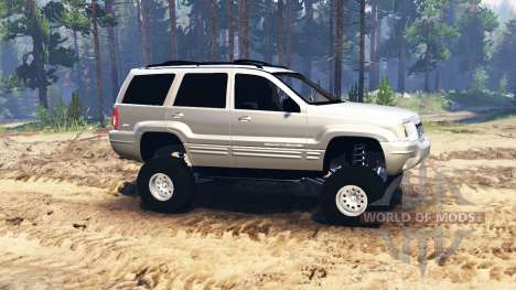 Jeep Grand Cherokee (WJ) 2004 pour Spin Tires