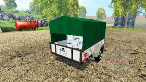 Service car trailer v1.7 für Farming Simulator 2015