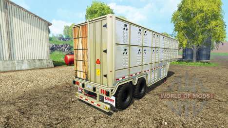 Cimarron livestock Trailer v0.9b für Farming Simulator 2015
