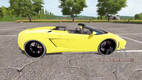 Lamborghini Gallardo Spyder v2.0 für Farming Simulator 2017