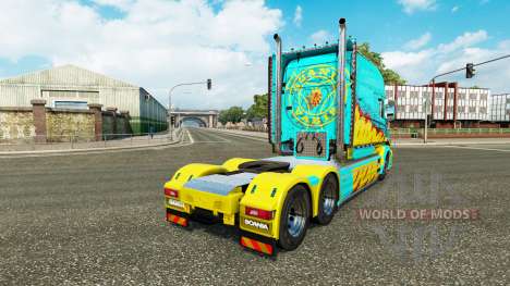 La peau McKays par Vince tracteur Scania T pour Euro Truck Simulator 2