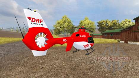 Eurocopter EC135 T2 DRF für Farming Simulator 2013