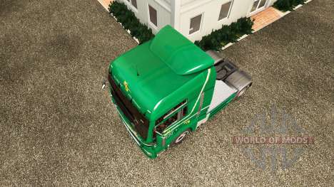 Haut Spedition Bartkowiak auf Traktor MAN für Euro Truck Simulator 2
