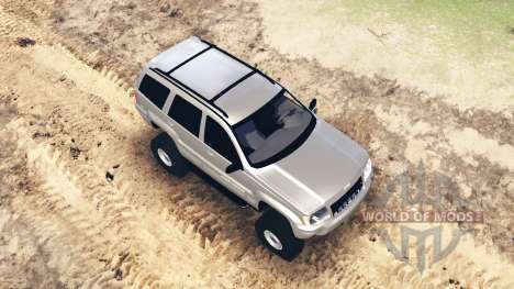 Jeep Grand Cherokee (WJ) 2004 pour Spin Tires