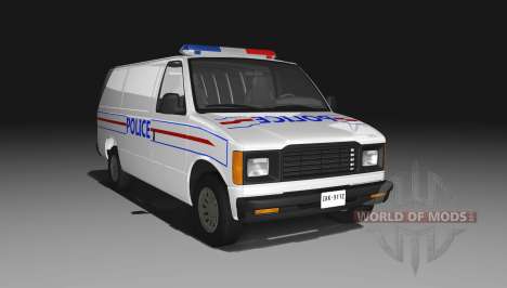 Gavril H-Series Police Nationale v1.6 pour BeamNG Drive