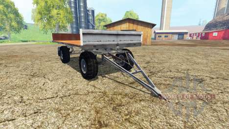 Fortschritt HW 80 bale trailer für Farming Simulator 2015