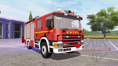 Scania 94D 260 Feuerwehr v1.1 pour Farming Simulator 2017