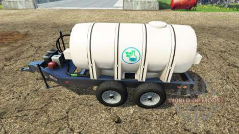 Lizard fertilizer trailer v1.1 pour Farming Simulator 2015