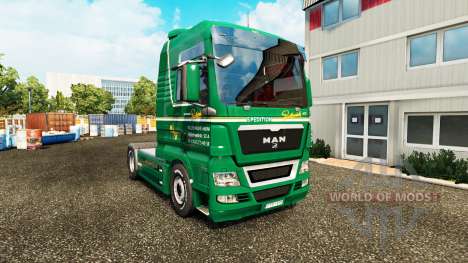 La peau Spedition Bartkowiak sur tracteur HOMME pour Euro Truck Simulator 2