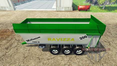 Ravizza Millenium 7200 für Farming Simulator 2015
