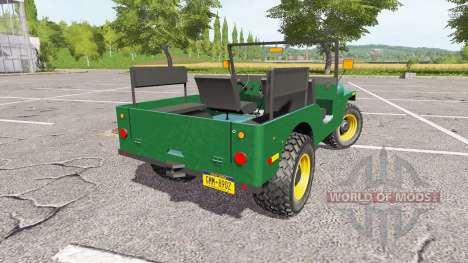 Jeep CJ-5 1972 pour Farming Simulator 2017