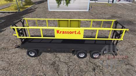 Krassort bale trailer v1.1 pour Farming Simulator 2013