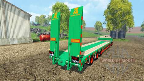 Aguas-Tenias low semitrailer v2.0 pour Farming Simulator 2015
