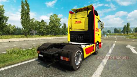 Haut DHL für Traktor Mercedes-Benz für Euro Truck Simulator 2