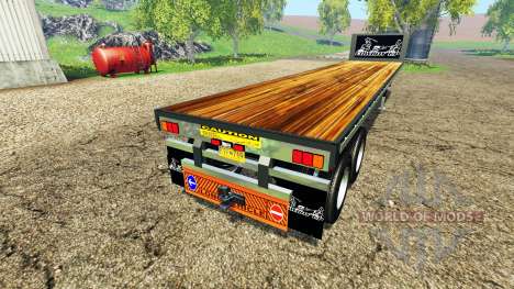 Semitrailer platform für Farming Simulator 2015