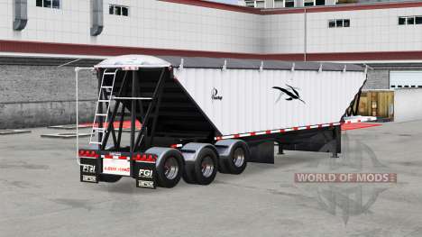 Lode King Prestige tri-axle pour American Truck Simulator