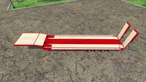 Goldhofer trailer pour Farming Simulator 2015