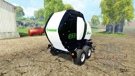 Krone Comprima V180 XC black v1.1 pour Farming Simulator 2015