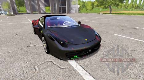 Ferrari 458 Italia bloodskin pour Farming Simulator 2017